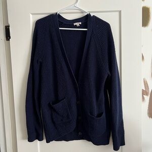 GAP Navy Blue Women's Cardigan Sweater